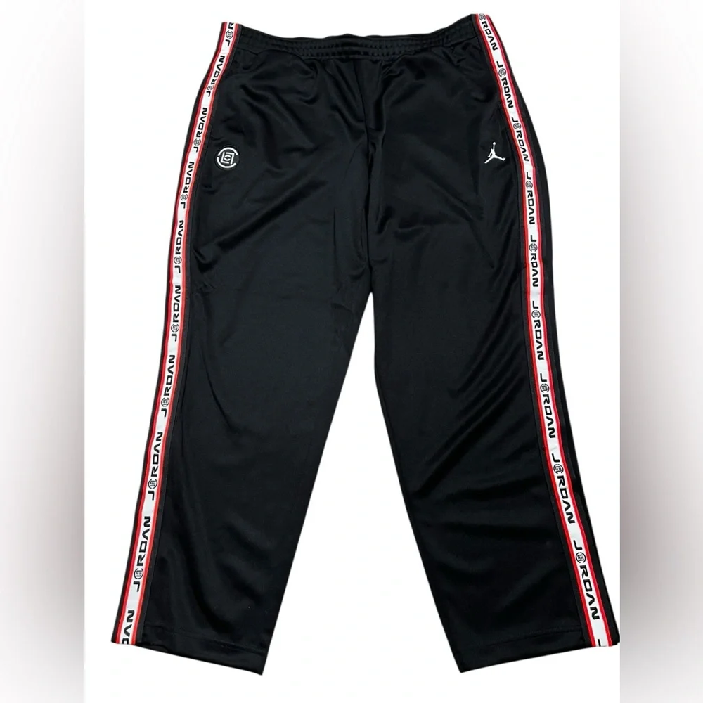 Nike Air Jordan x Clot‎ Tearaway tricot black Track Pants Men’s XXL AR8403-010
